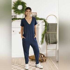 Smash & Tess Sunday Romper Dark Navy